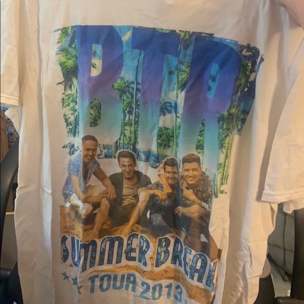 BTR(Big Time Rush) 2013 Summer Tour Shirt